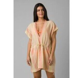 prAna Womens Marina Bay Tunic Shirt/Cover Up Large